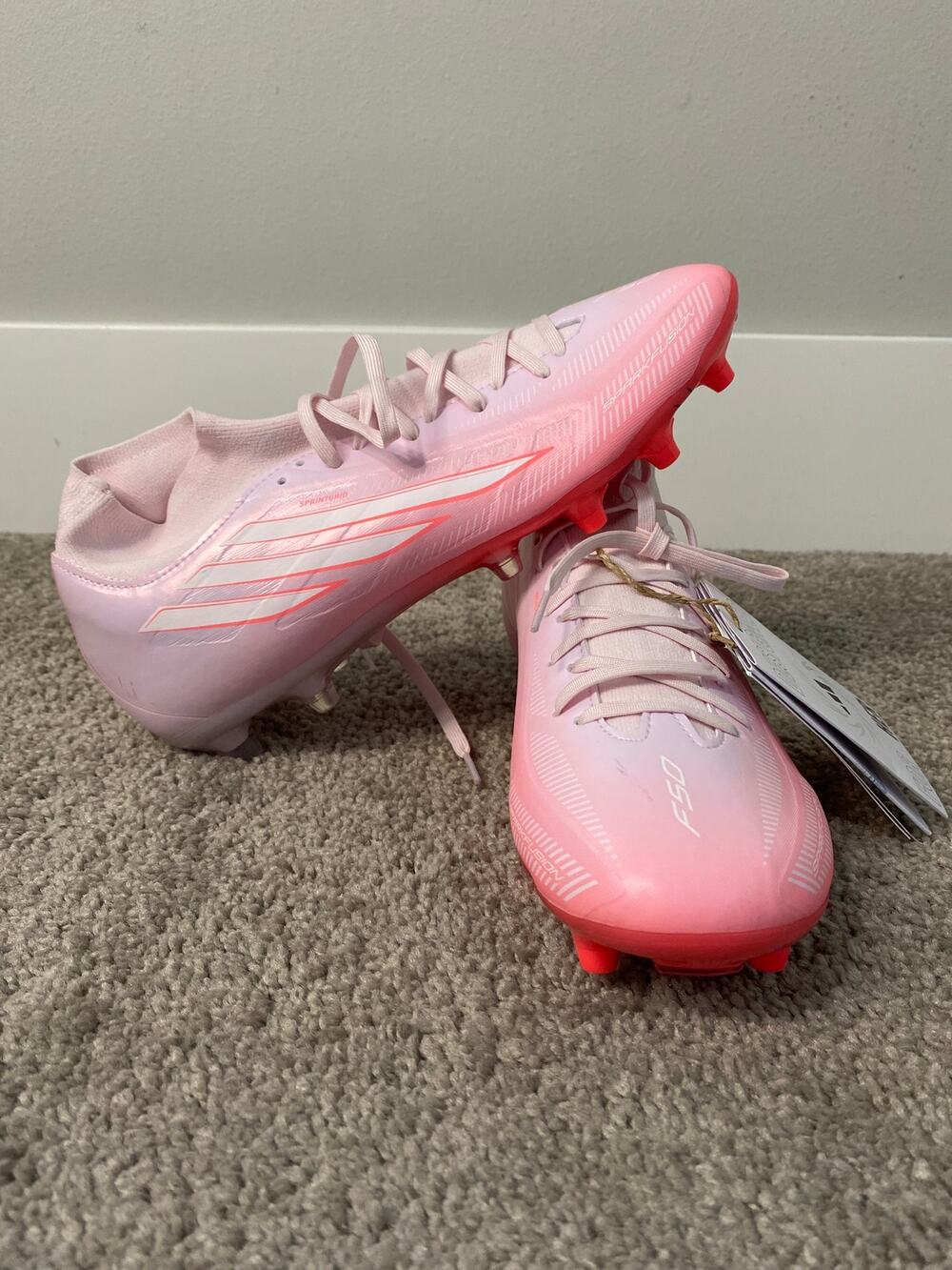 New Adidas F50 Sparkfusion League Soccer Cleats Size 7.5 Women's